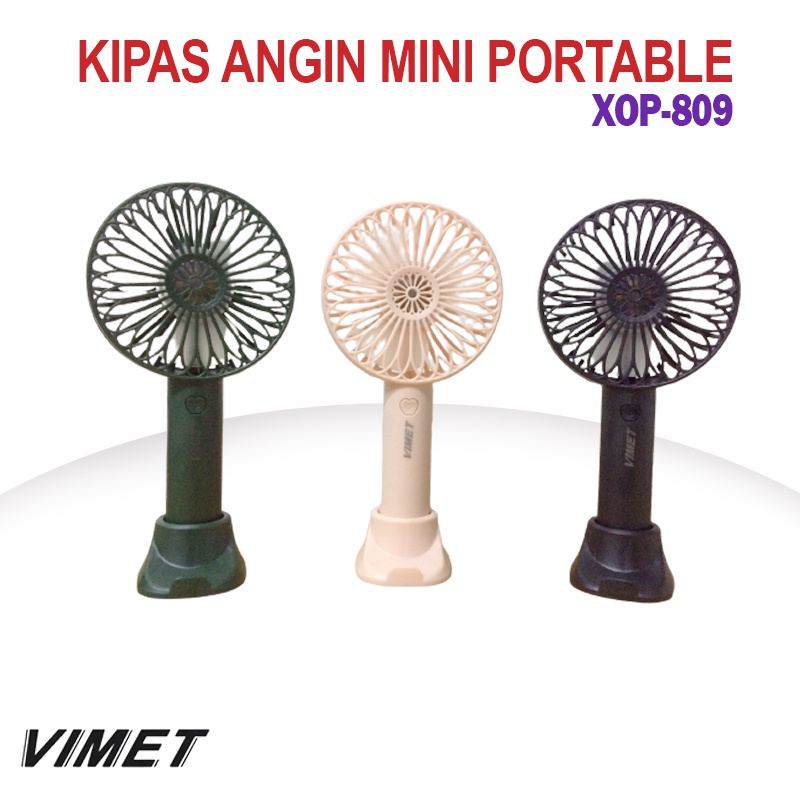 NEW Kipas Angin XOP809 Mini Portable Handy Fan Mini Portable Kipas Angin Mini