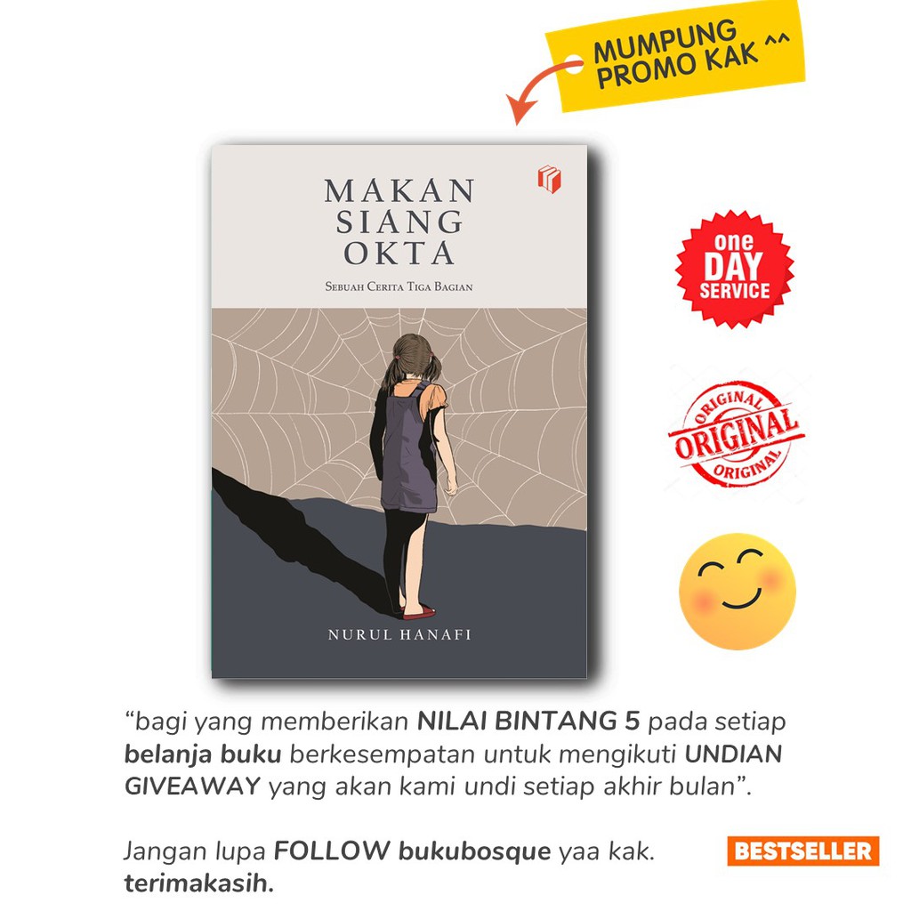 TERBARU  NOVEL MAKAN SIANG OKTA-SHIRA MEDIA