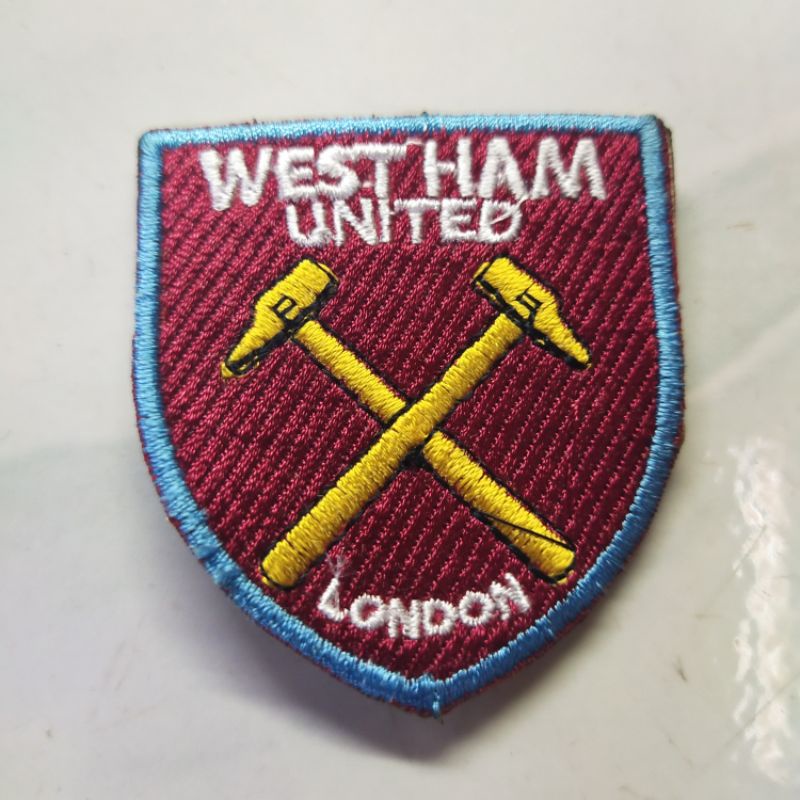 emblem patch bordir west ham united