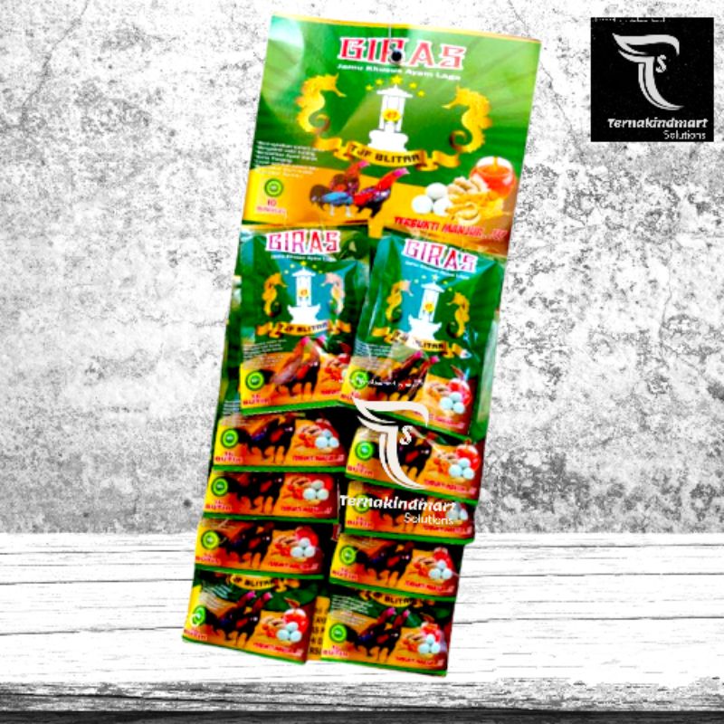 JAMU AYAM GIRAS TJF 1 RENTENG