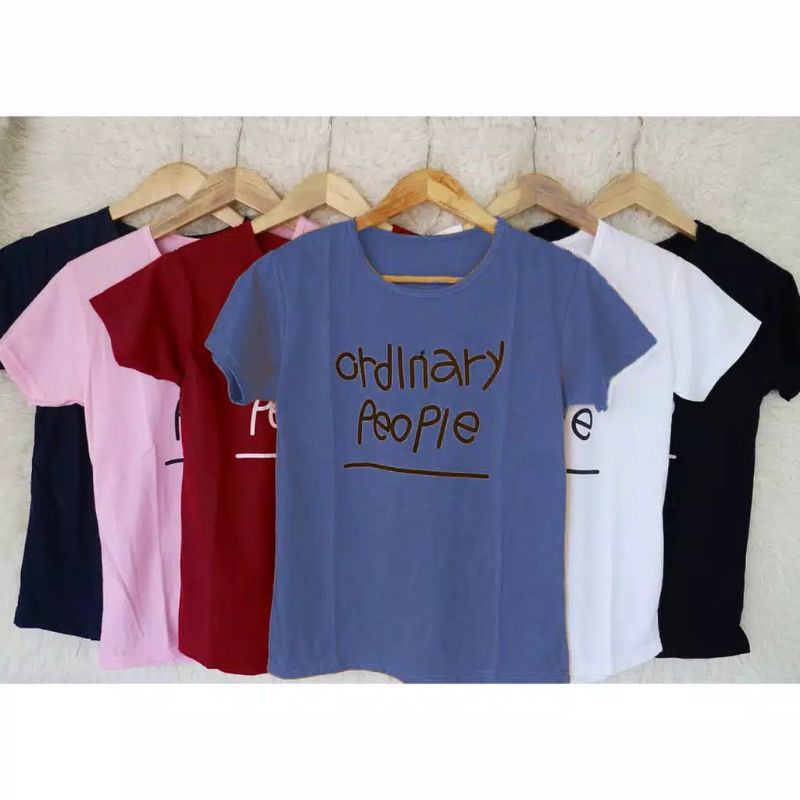 KAOS COMBED 30S ORDINARY PEOPLE