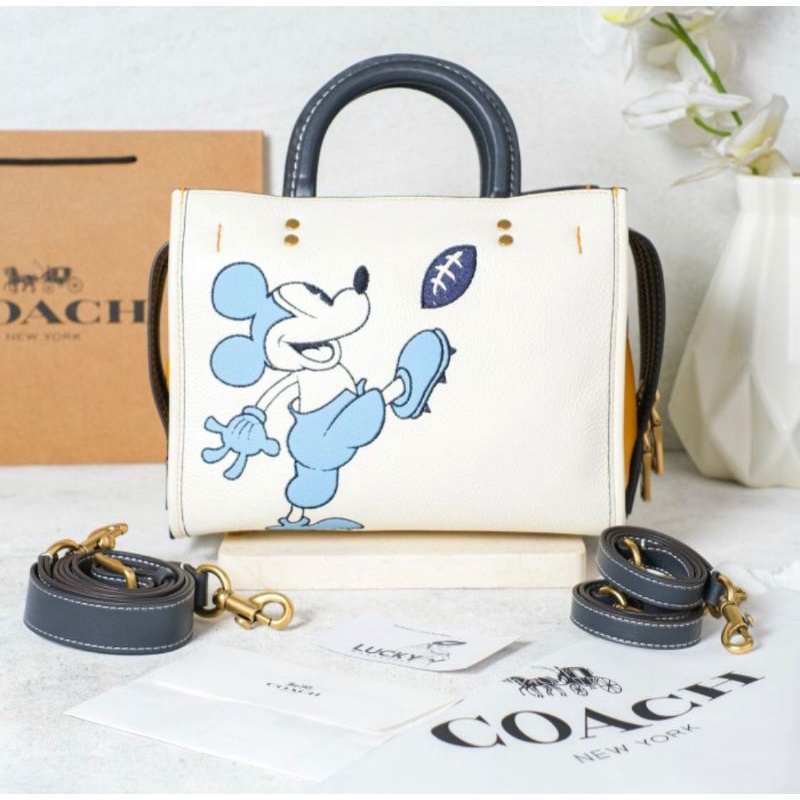 COACH X Disney Rogue 25 With Mickey Mouse - ORIGINAL 100%