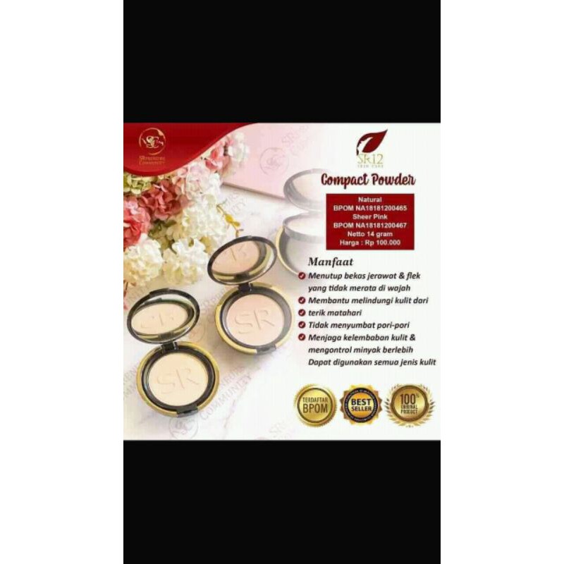 Bedak Sr12 / Compact powder sr12