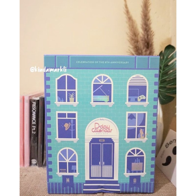 [READY] SHARING BTS FESTA D-DAY CALENDAR 2021 RM JIN SUGA JHOPE JIMIN V JUNGKOOK