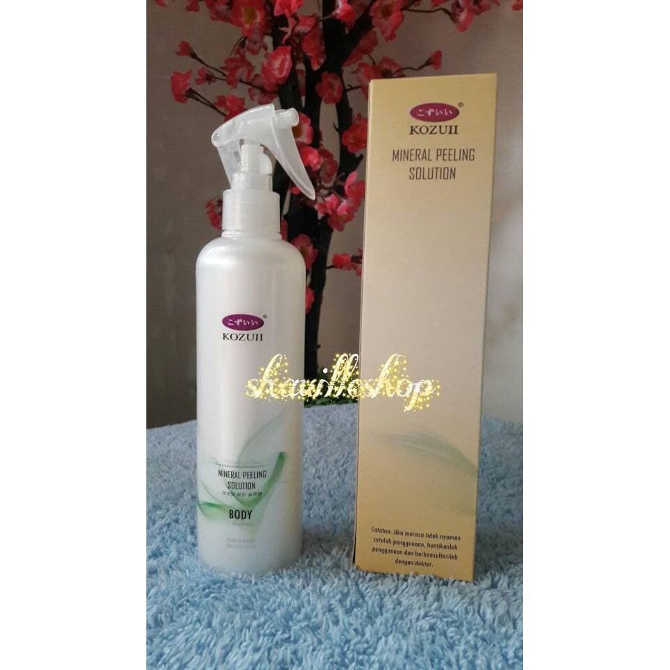 Kozuii Mineral Peeling For Body With Sprayer Asli Jaco Tv Jual Eceran