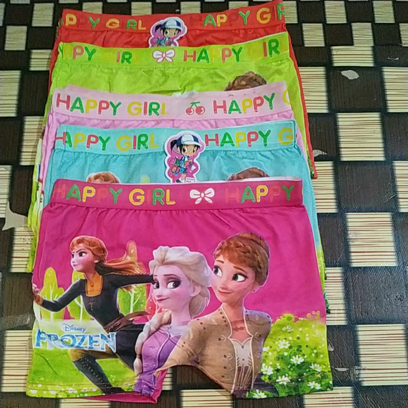 boxer anak perempuan isi 3