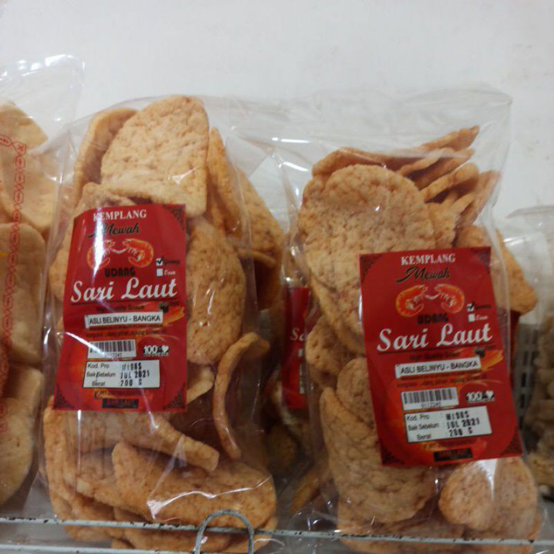

Kemplang udang mewah merk sari laut