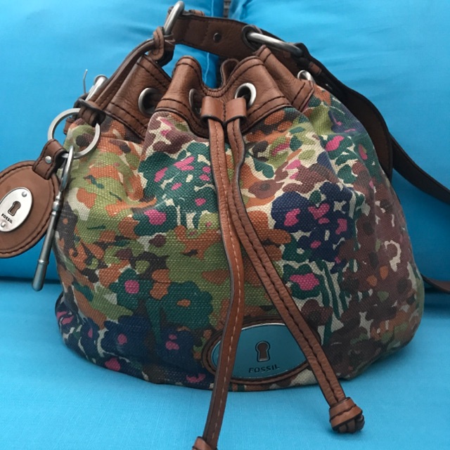 Fossil bag Maddox Drawstring Floral