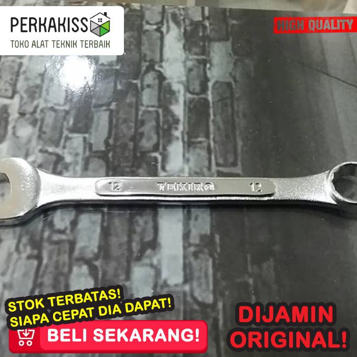 Kunci Ring Pas Tekiro 12 Combination Wrench Satuan 12Mm K388