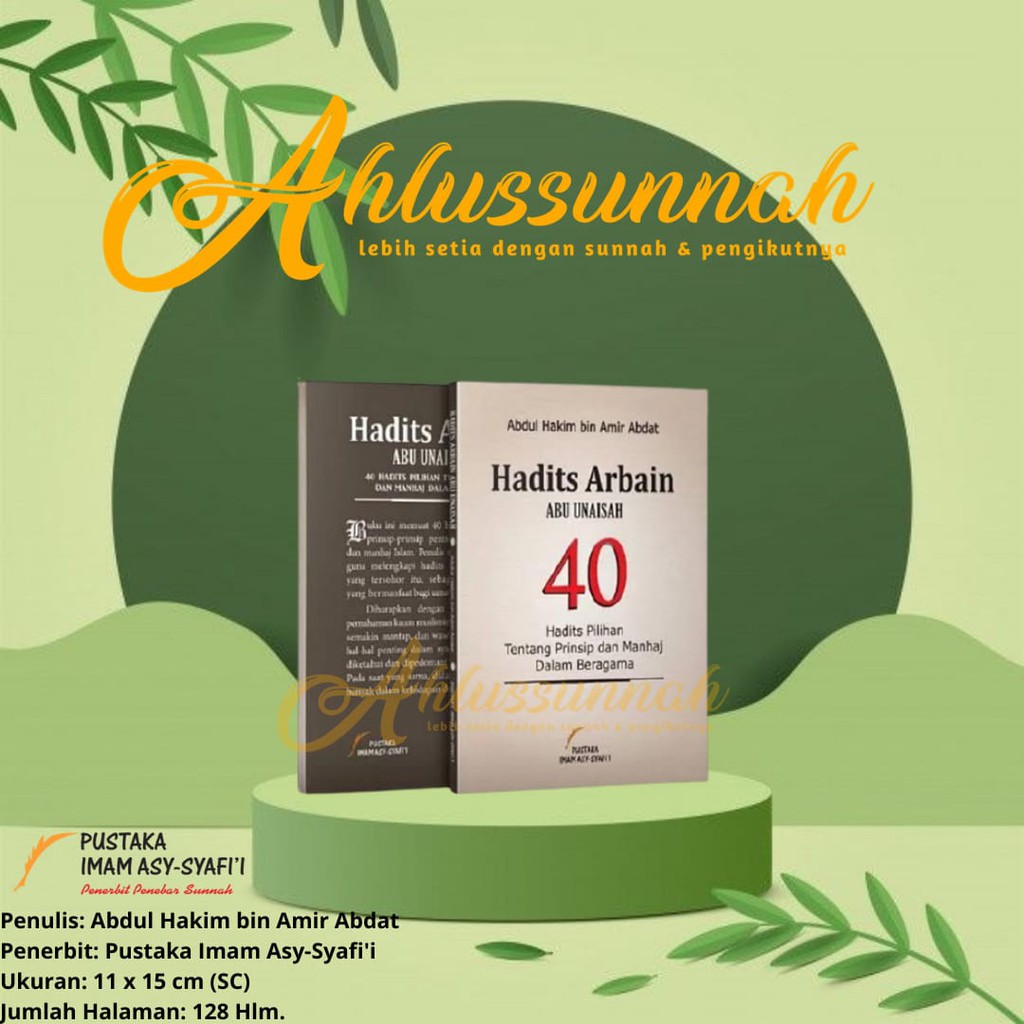 Buku Hadits Arbain Abu Unaisah
