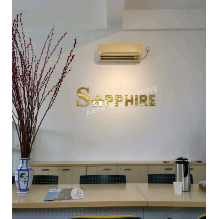 Huruf timbul acrylic / akrilik mirror GOLD / SILVER MIRROR/ ROSE MIRROR/ RED MIRROR/HURUF AKRILIK MI