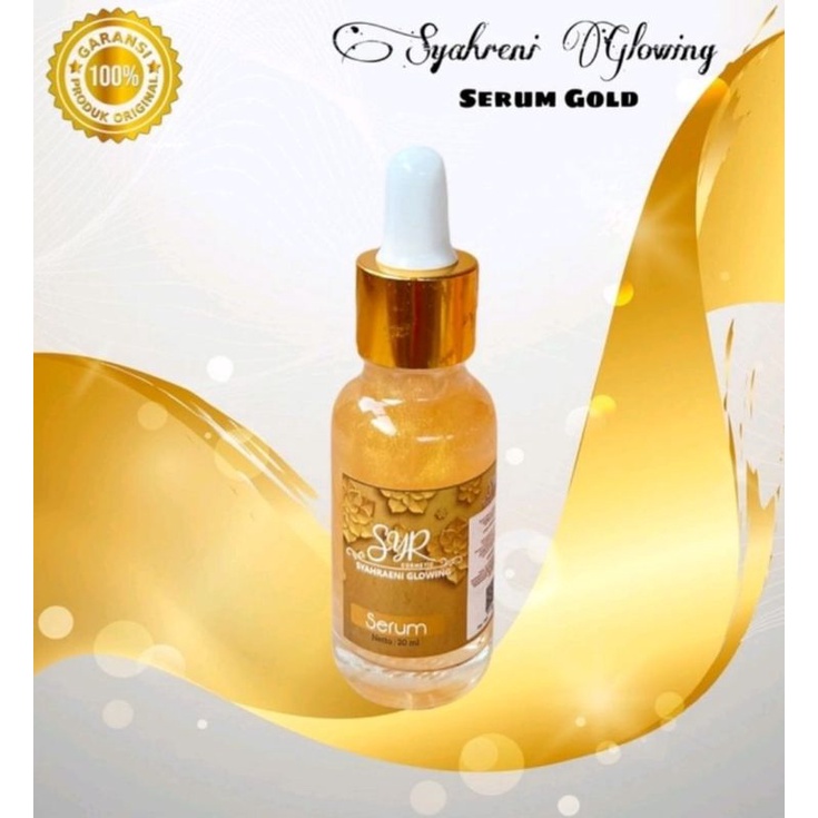 Bisa cod bpom skincare cream paket lengkap syahreni glowing set krim siang malam ori syahraeni syr-Serum