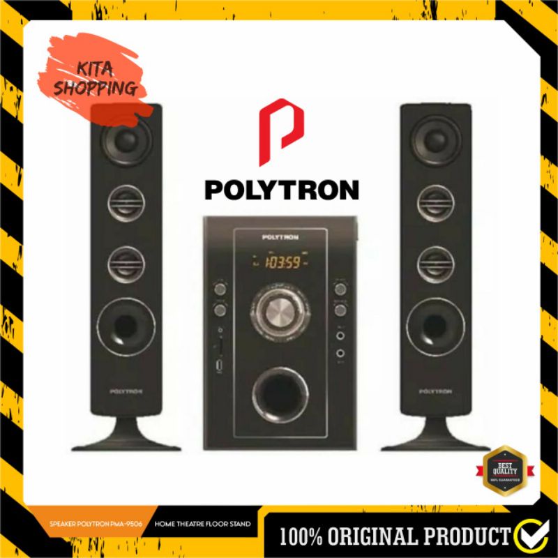 Speaker Multimedia Polytron PMA-9506 | PMA9506 usb bluetooth sd