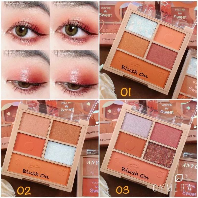 PROMO!!!EYESHADOW YOU'RE MY SWEET PEACH ANY LADY 840