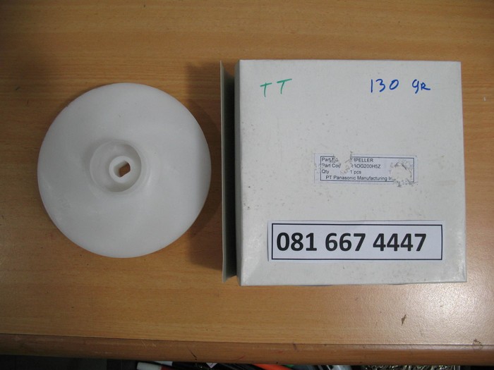 impeller panasonic asli GN 205 dan GF 205 asli