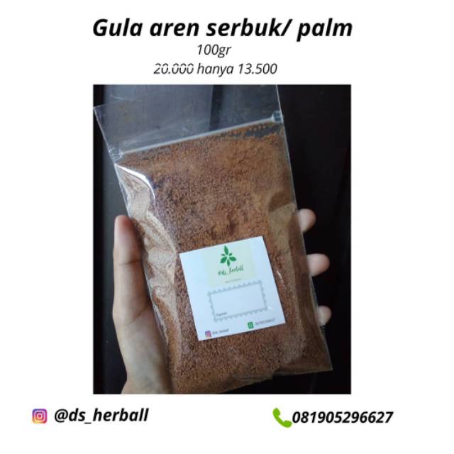 

Gula aren serbuk 100gr