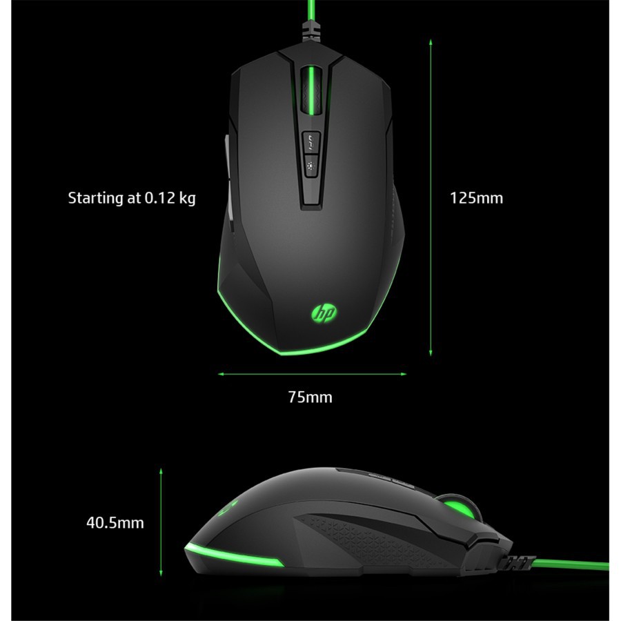 MOUSE-HP GAMING PAVILION 200