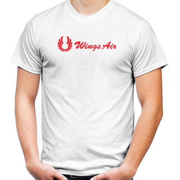 Baju Kaos T-Shirt Penerbangan WINGS AIR | MASKAPAI LION GROUP AIRLINES