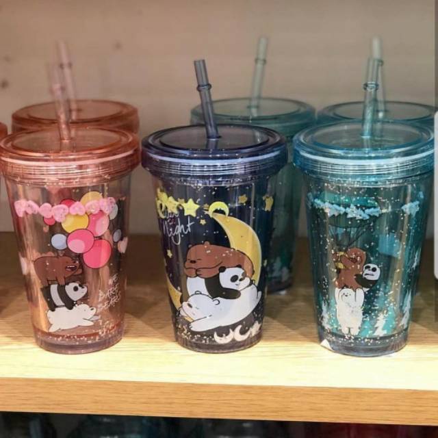 We bare bears miniso botol minum