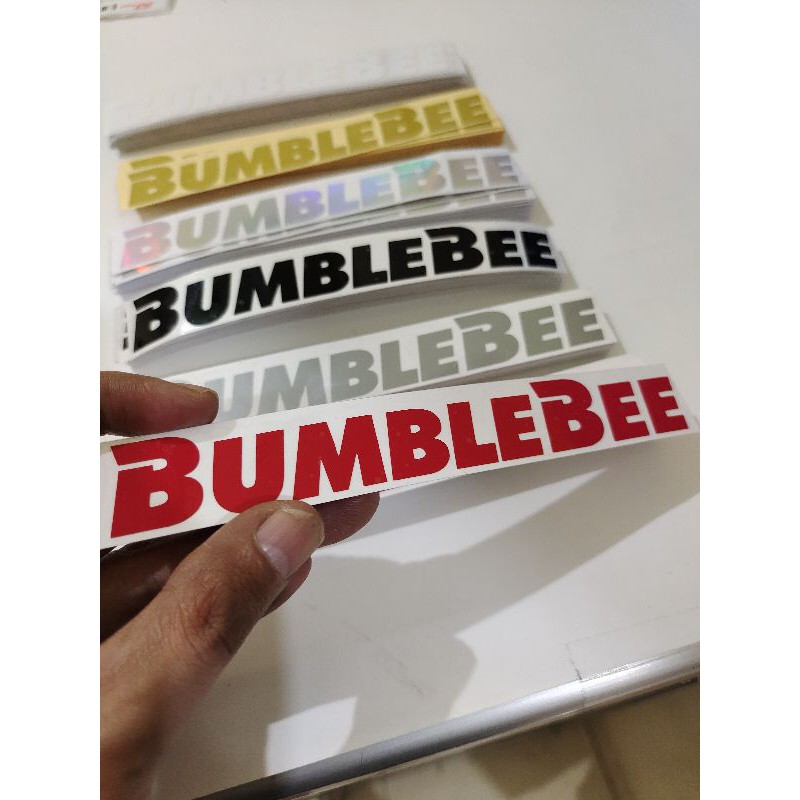 STICKER BUMBLEBEE CUTTING