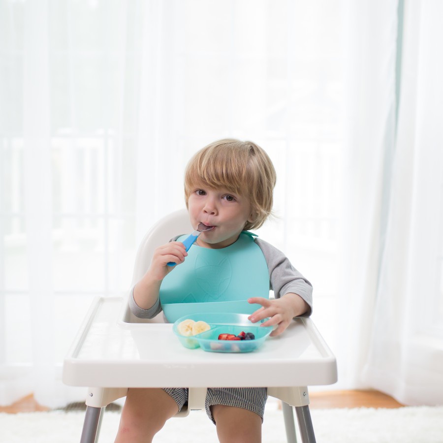 Dr Browns Stainless Spoon and Fork Set Sendok Garpu Anak Belajar Makan