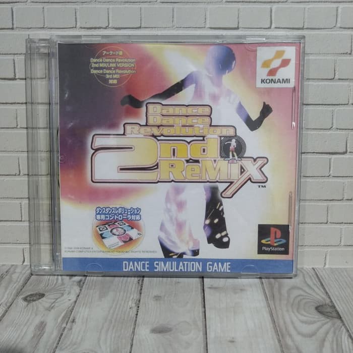 ORI  CD Original Ps1 Dance Dance Revolution 2nd Remix Jpn Bahasa Jepang