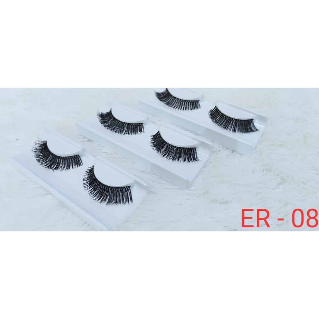 ER-08 Bulu Mata Palsu / Eyelash Extention / Bulu Mata Murah TIDAK TERMASUK PENUTUP MIKA