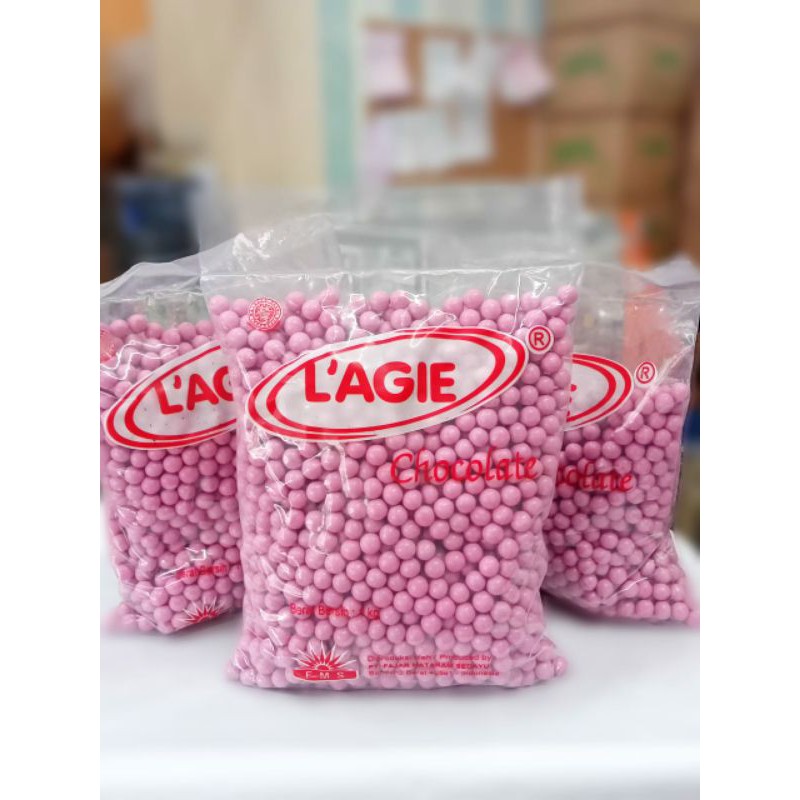 

L'AGIE GOLDEN CITY MINI (MERAH MUDA) Kemasan 1kg