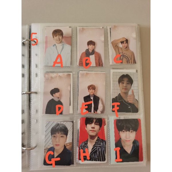 (5/13) DAY6 PHOTOCARD BENEFIT WD WITHDRAMA MYDAY MEMORY BOOK SELCA YOUNGK SUNGJIN WONPIL DOWOON PC