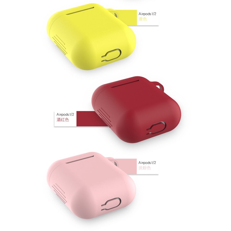 Casing Soft Case Silikon Transparan Untuk Airpods 1 / 2 / 12