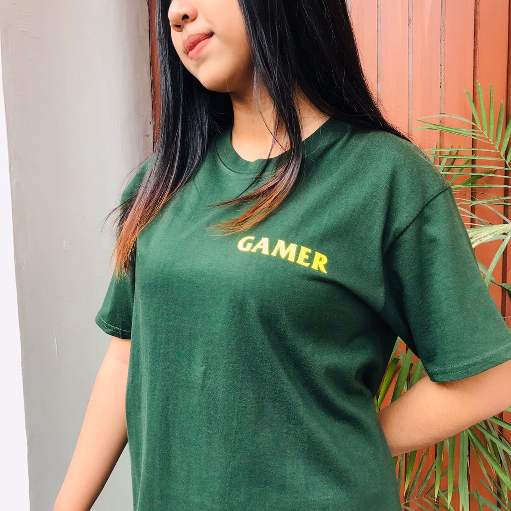 Kaos Gamer Anti Bacot Bacot Club Green