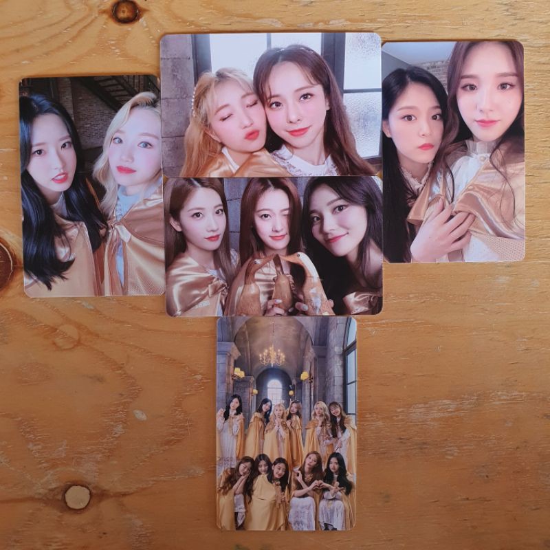 LOONA Photocard Orbit 2.0 (Group/Unit) Benefit from Official Lightstick