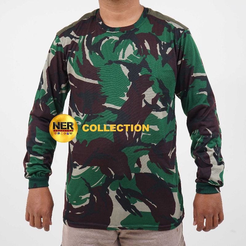 kaos loreng/kaos tni/ kaos TNI AD/kaos loreng panjang