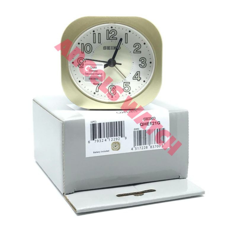 angelswatch Jam weker seiko qhe121 original