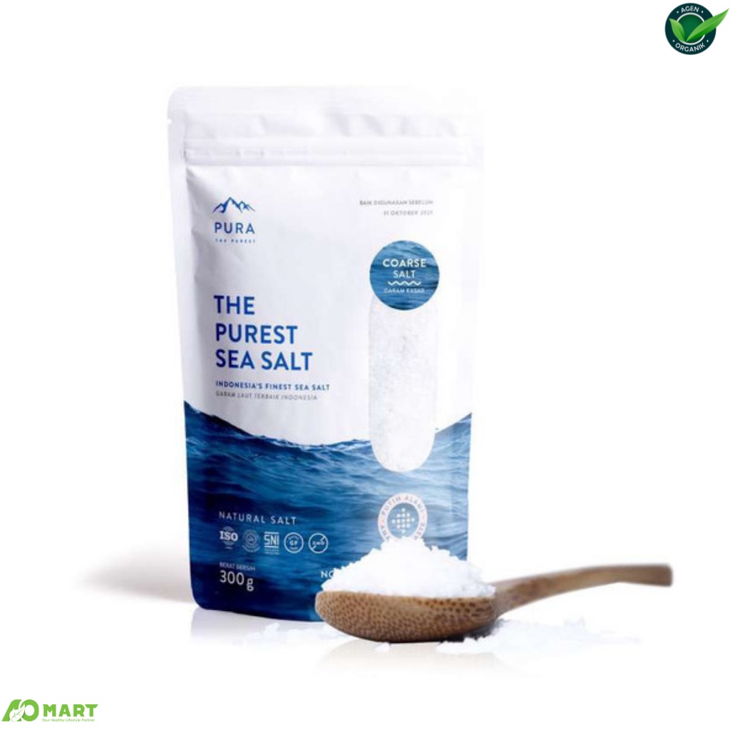 

Pura Sea Salt COARSE 300 gr - Garam Laut Kasar
