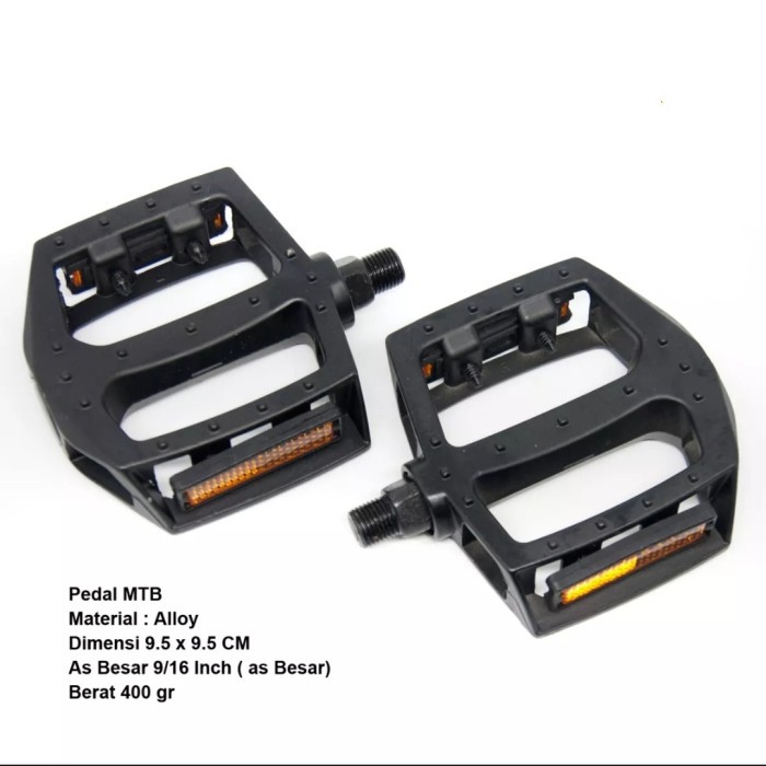 PEDAL SEPEDA ALLOY MTB BEARING UNITED