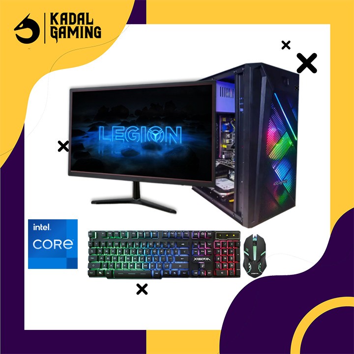 PC OFFICE INTEL CORE I7 2600 RAM 8GB SSD FULLSET SERVER CLIENT KASIR