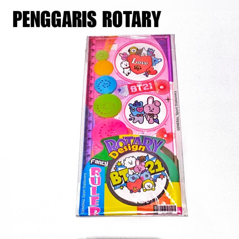 

Penggaris Rotary / Penggaris Pattern / Penggaris Spirograph