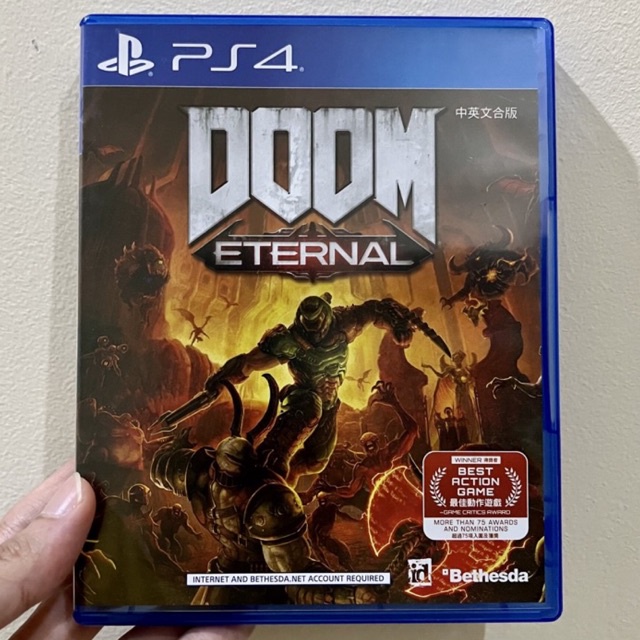 Doom eternal Ps4 Ps5 Game Petualangan Ps 4 5 Kaset Original Sony Playstation 4 5 Games dooms reg 3 A