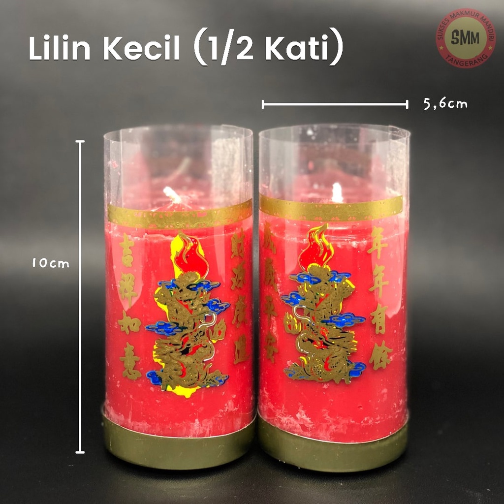 Lilin Merah Cap Naga
