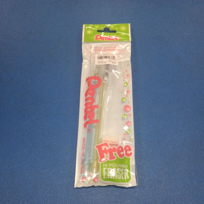 

Pencil Mekanik 0.5 A105 Set 2 FREE Eraser Pentel