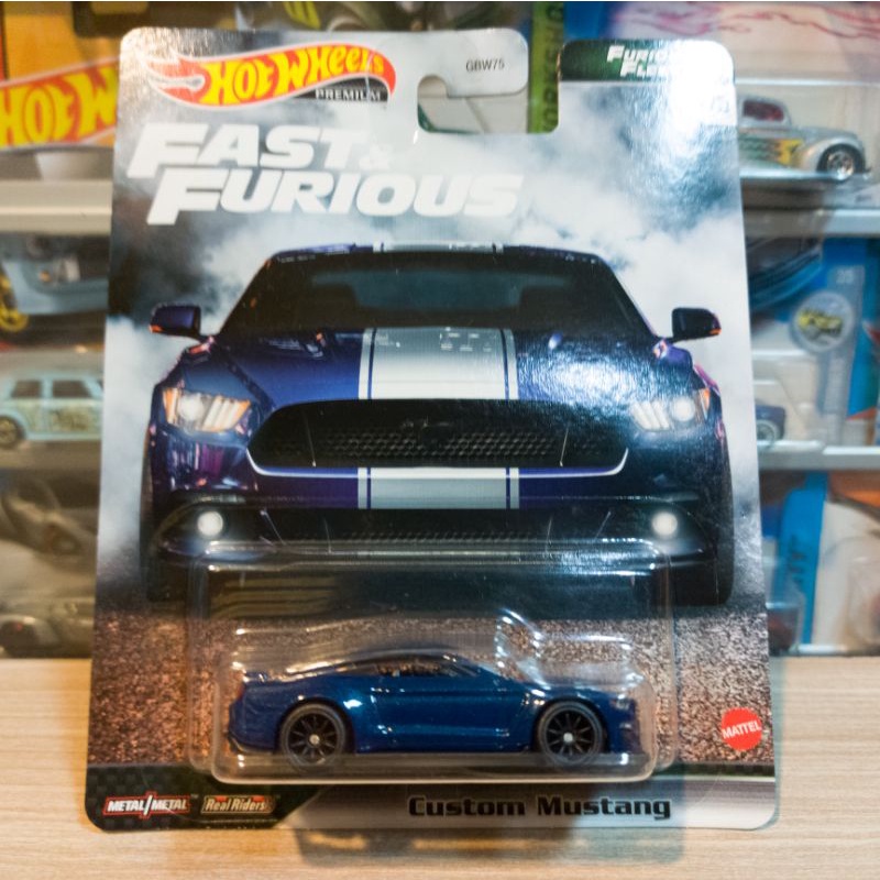 HOT WHEELS CUSTOM MUSTANG - FURIOUS FLEET - PREMIUM