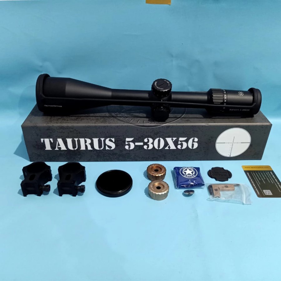 TELESKOP VECTOR TAURUS 5-30X56 FFP ORIGINAL TERBARU