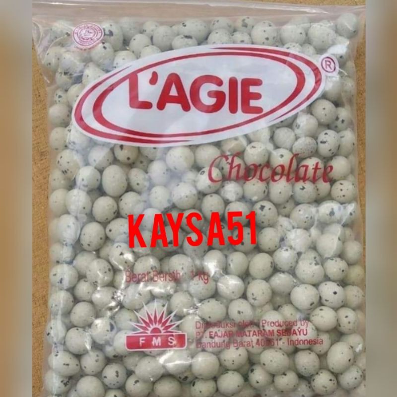 

L'agie coklat planet kacang jajan Snack camilan manis legit 500gr