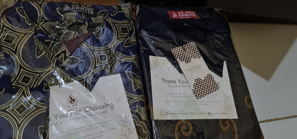 Hem Pendek Pria Adinata Batik Allen