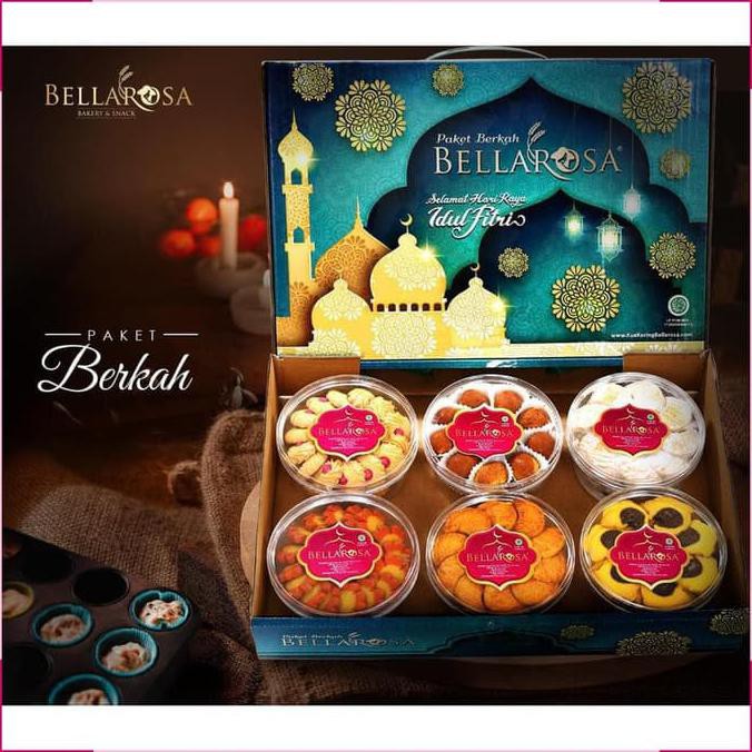 

Limited Stock Terlaris Kue Kering Lebaran Bellarosa Paket Berkah