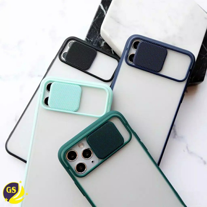 Iphone 13 Pro Max 13 Pro /  Iphone 12 Mini 12 12 Pro Max 11 Pro Max SLIDE CASE PROTECTION CAMERA MATTE CANDY PELINDUNG KAMERA