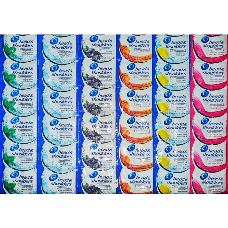 SAMPO HEAD AND SHOULDERS HEAD&SHOULDERS SACHET RENCENG RENTENG GROSIR TERMURAH