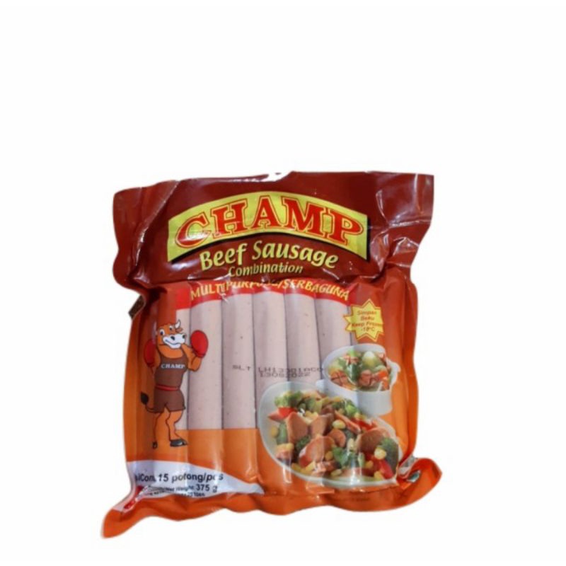 

Champ Sosis Sapi 375gr isi 15