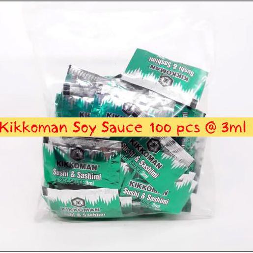 

Sale Kikkoman Kecap Jepang - Soy Sauce Sachet Isi 100 Pcs